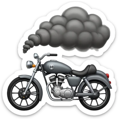 vehile pollution bike or car or lorry sticker