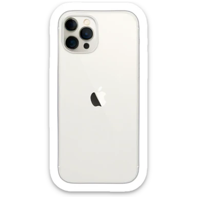 white iPhone 14 Pro sticker