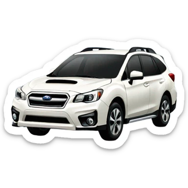 Subaru driving  sticker