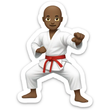 martial arts sticker