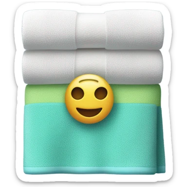 small cleaning towel sticker