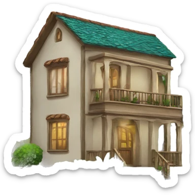 casa de negocios sticker