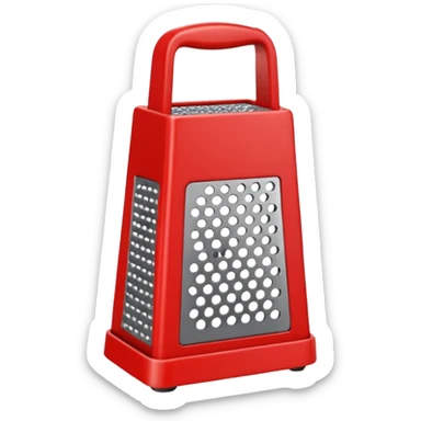 plastic grater sticker
