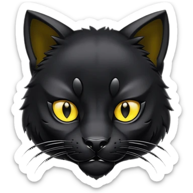 Animal pantera negra sticker