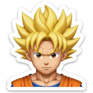 Super Saiyan Goku sticker