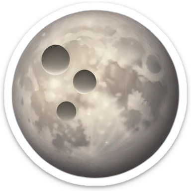 So la lune sticker