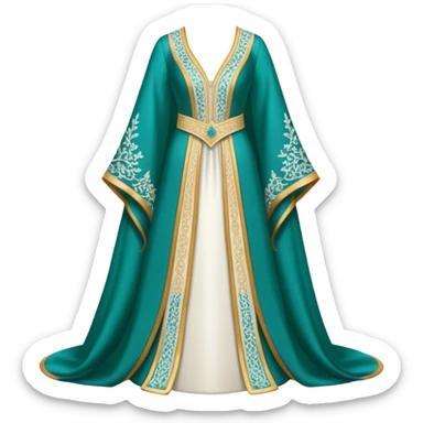 Robe mariage roi Mohammed VI sticker