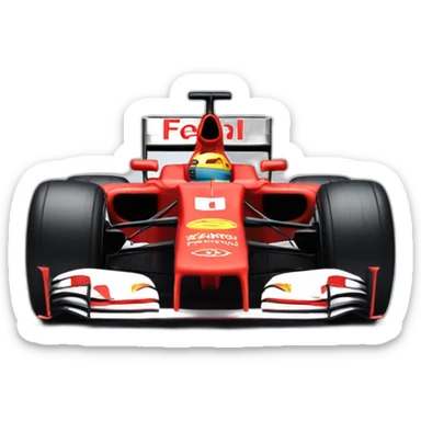 F1 car in YouTube sticker
