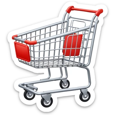 carrito de compras sticker