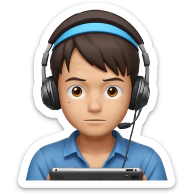 luffy qui joue à fortnite sticker