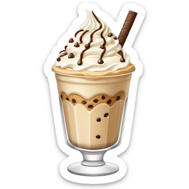 cookie dough milkshake sticker