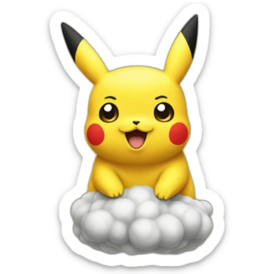 Pikachu-ios sticker
