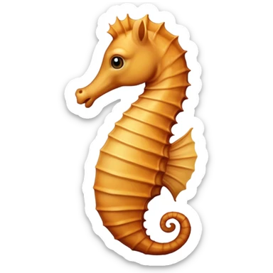 Морской конек  sticker