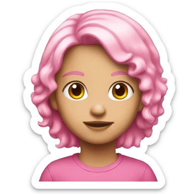 Pink sticker