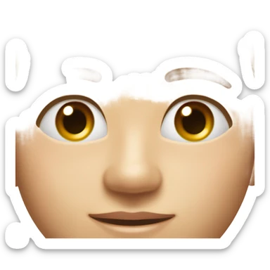 shower shave shine face sticker