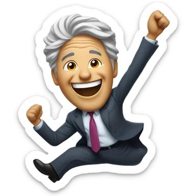 Trump Dancing sticker