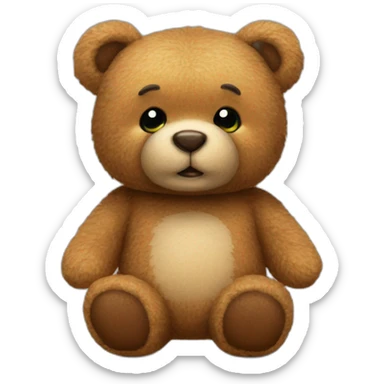 Teddy bear  sticker