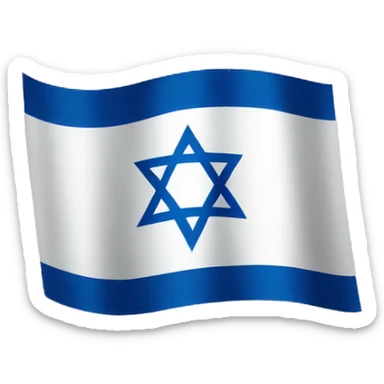 Israel flag  sticker