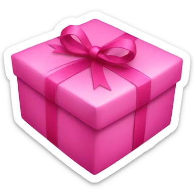 Pink present  sticker