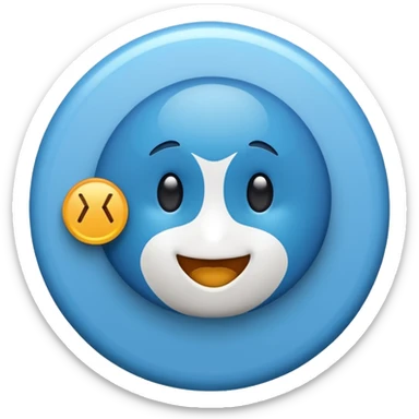 Blue tick instagram sticker