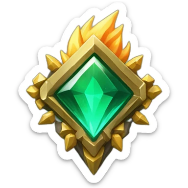 Pixel Battle Badge Winter Diamond Obsidian Emerald Flame Shiny Glow Reward Legendary Unique Epic Mystery sticker
