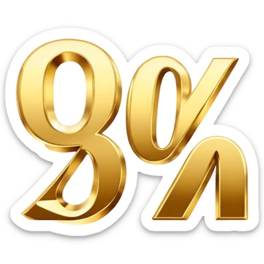 20% discount sticker