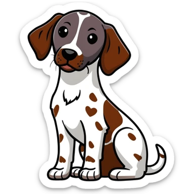 German Shorthair Pointer  sticker