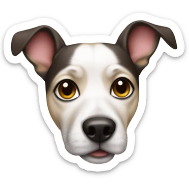 Coquette dog sticker