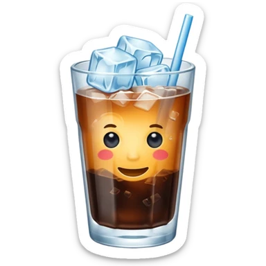ice americano sticker