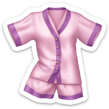 Silk pyjamas sticker