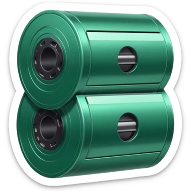 Film Cassette roll green sticker