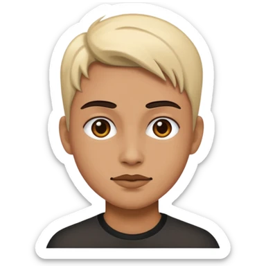 Alternative scene person sticker