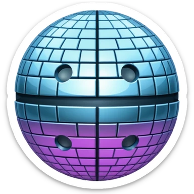 disco ball sticker