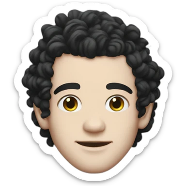 Matt Healy of the 1975 sticker