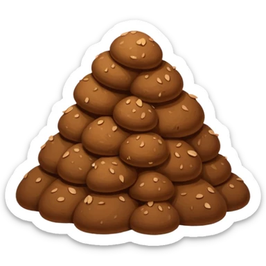 caca qui fait caca sticker