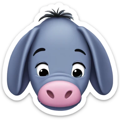 Nalle puh eeyore sticker