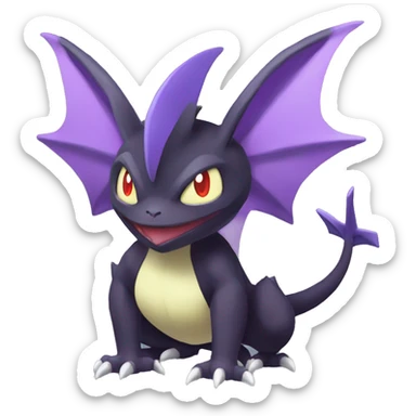 Noivern-Noibat-Nargacuga-Fakémon full body sticker