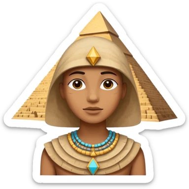 Pyramides sticker