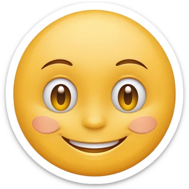 fake smile normal emoji sticker