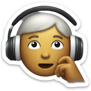 Computer listening for voice input sticker