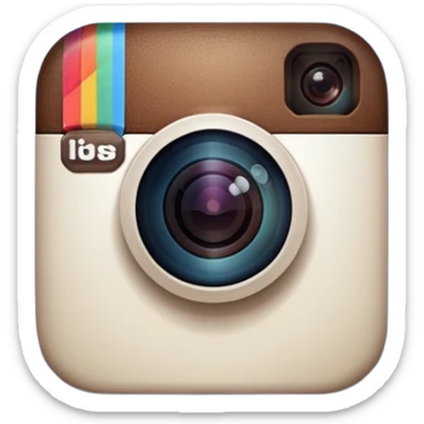Instagram logo sticker