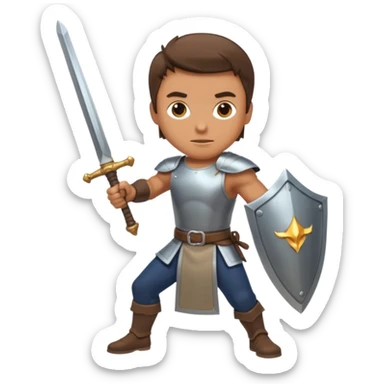 Link with his sword sticker