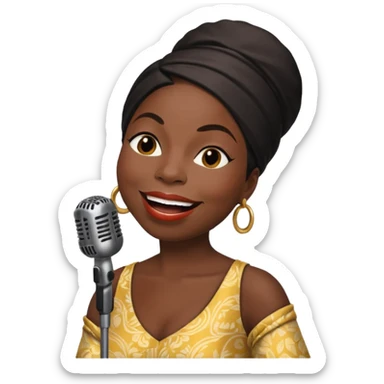 Nina Simone sticker