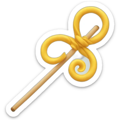 Bâton de twirling  sticker