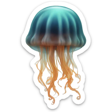 smoke jellyfish  sticker