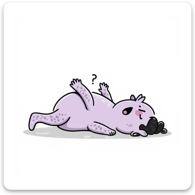 rolling on the floor laughing emoji, chalk pastel doodle style, soft lilac tones, rough hand-drawn texture, looks like drawn on blackboard, emotional, aesthetic, for Telegram sticker