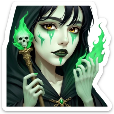 Aetherial Warlock sticker