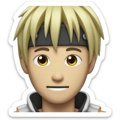 Denji chainsaw man sticker