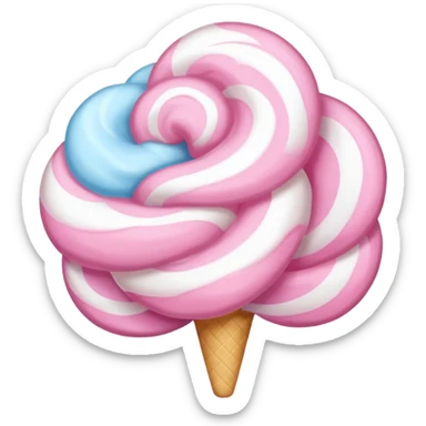 Cotton Candy sticker