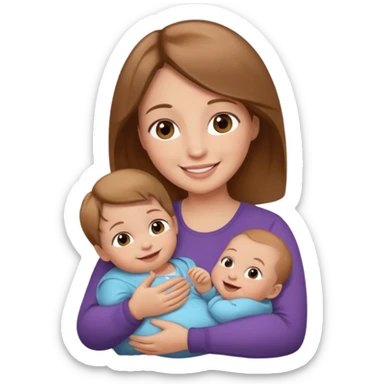 life with baby sticker